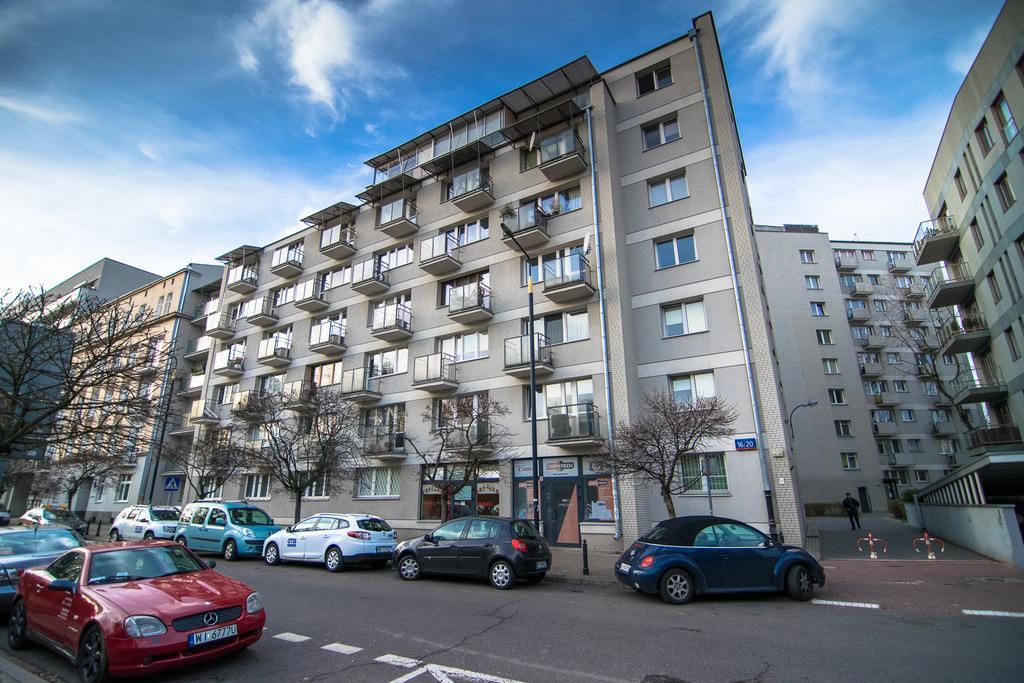 The White Apartment Warschau Exterior foto