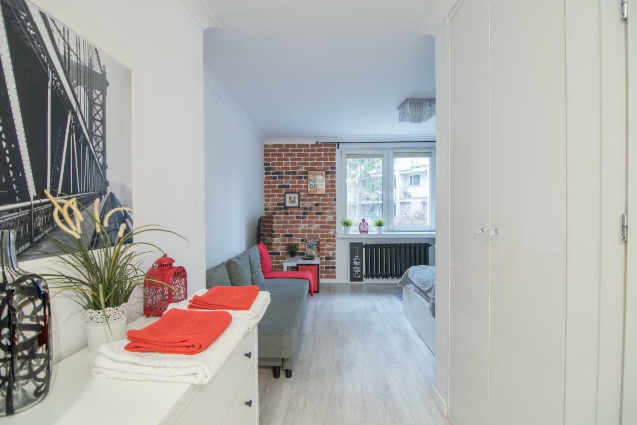 The White Apartment Warschau Exterior foto