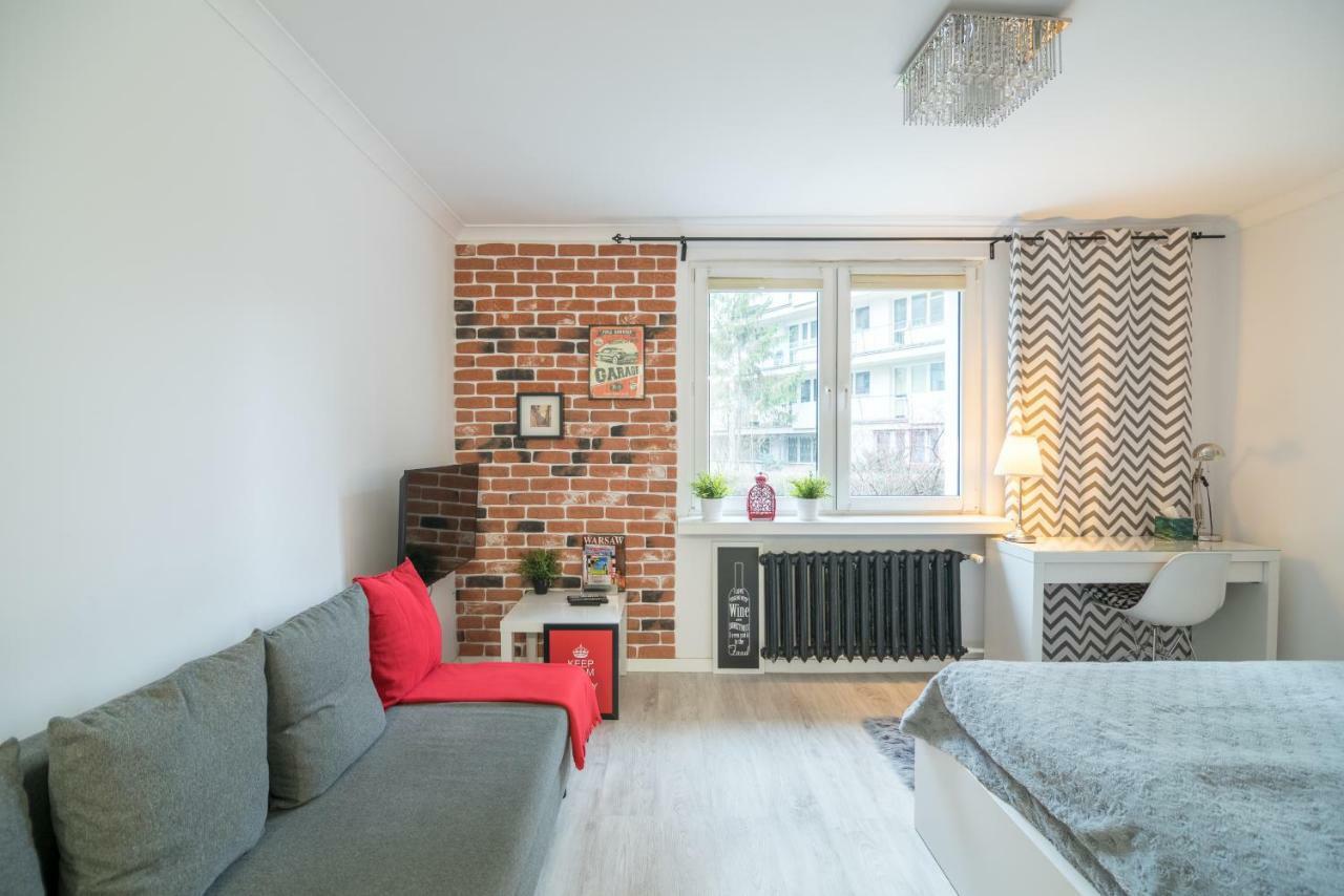 The White Apartment Warschau Exterior foto