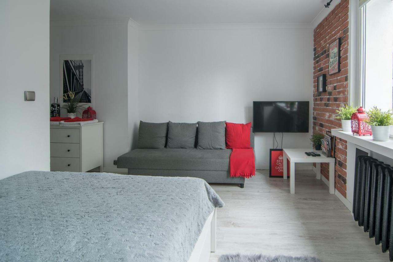 The White Apartment Warschau Exterior foto